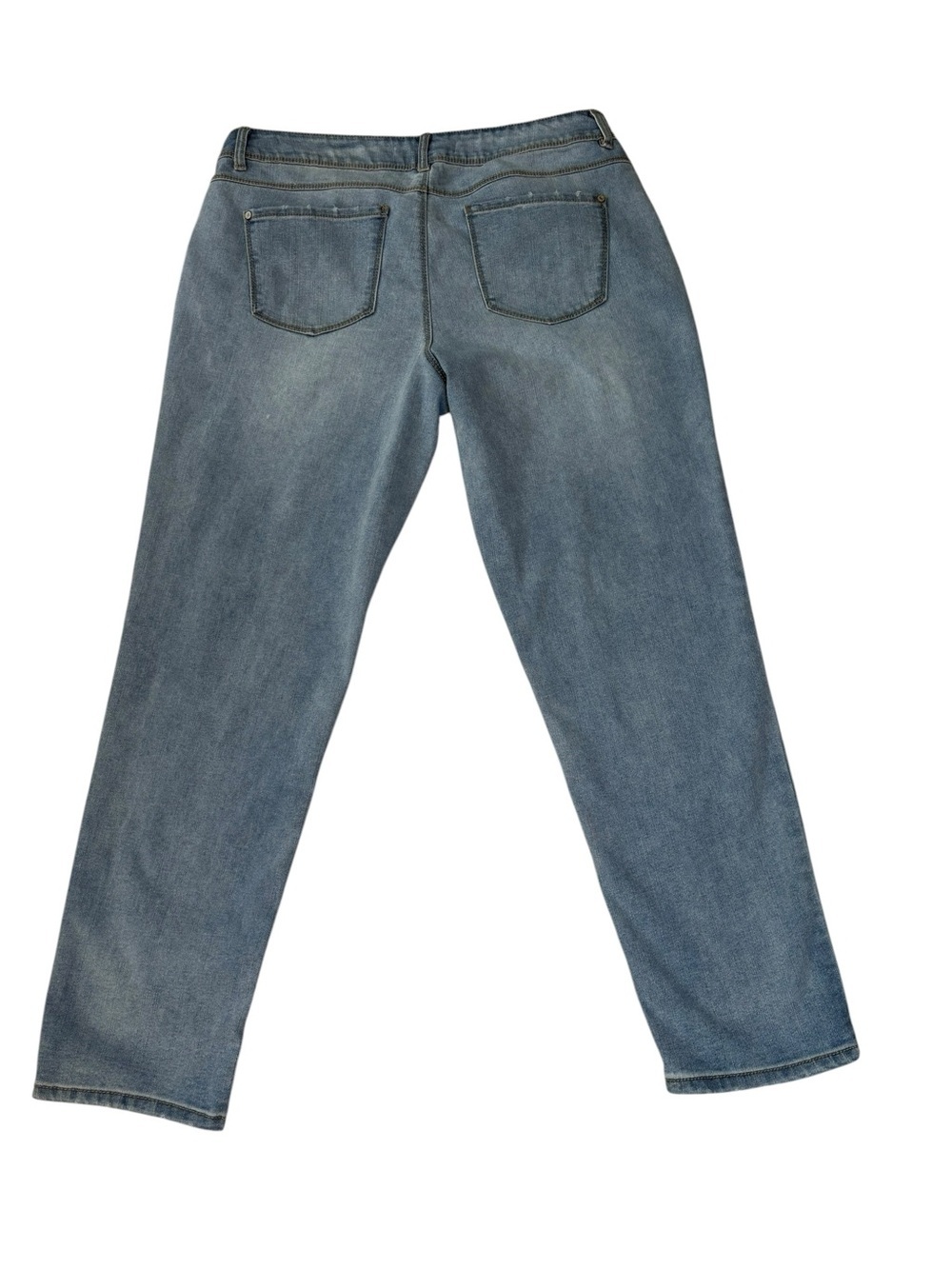 Cato Denim, C EST. 1946 Light Blue Mid-Rise Jeans, Size 12 - Picture 2 of 11